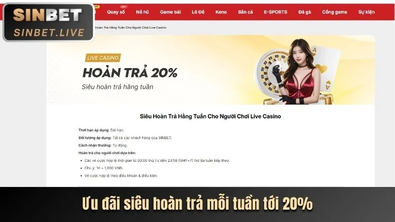 Ưu đãi nạp tiền lần đầu